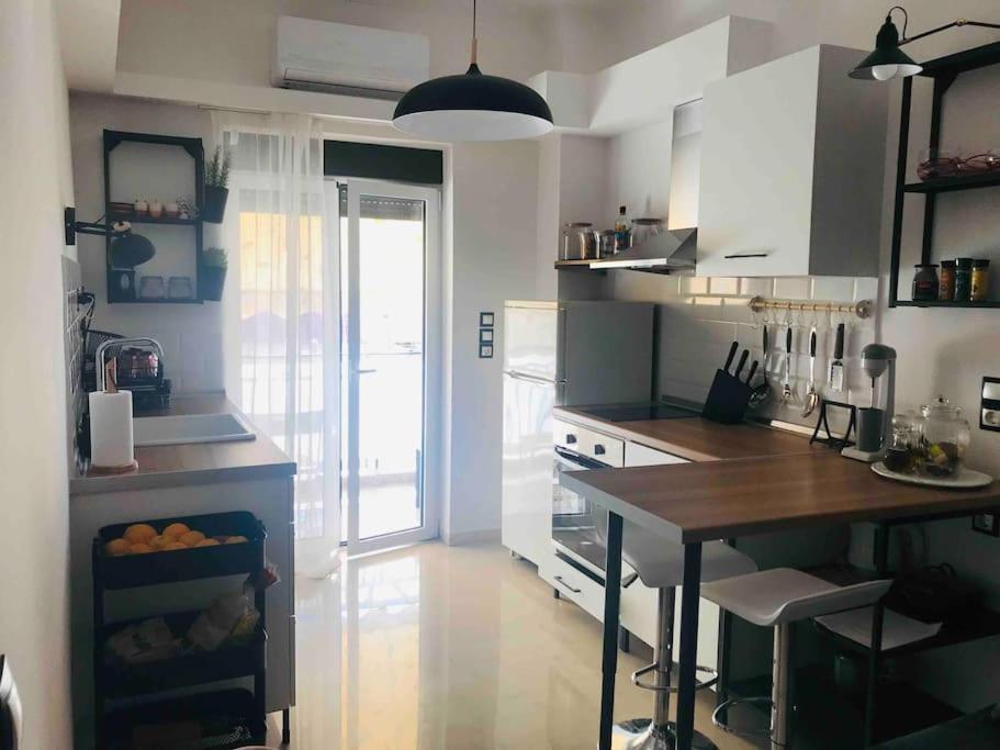 Nea Chora Appartment, 2 Min From The Sea Ханья Экстерьер фото